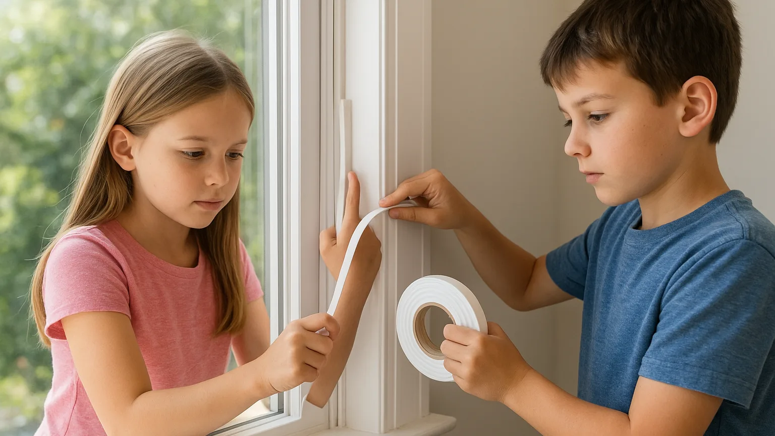 sealing drafty windows before summer